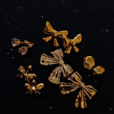پک گوشواره پاپیونی میخی برند jewelry بسیار سبک و پینترستی