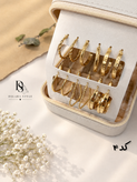 پک گوشواره شش تایی آب نقره ضد حساسیت و بسیار سبک